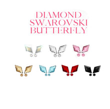 Load image into Gallery viewer, Swarovski Butterfly Gems